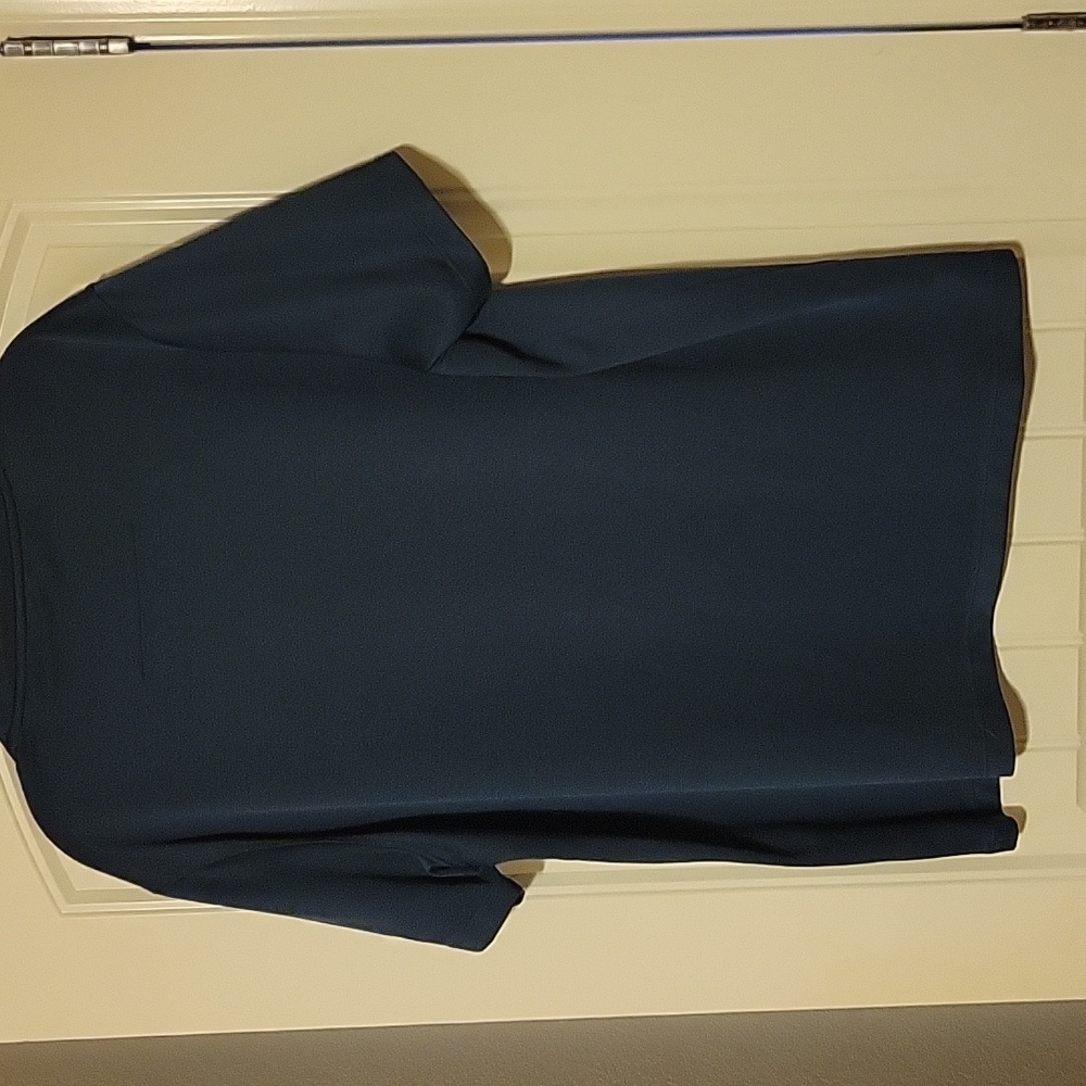 Axist Navy Blue Men's Short Sleeve Tee. Wicking Material. Slim Fit Size XXL - Picture 4 of 9